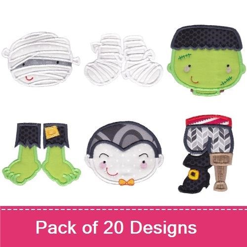 Halloween Mish Mash Applique