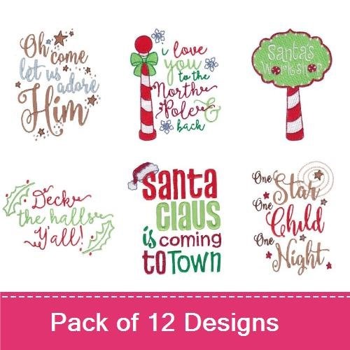 Christmas Sentiments Seven