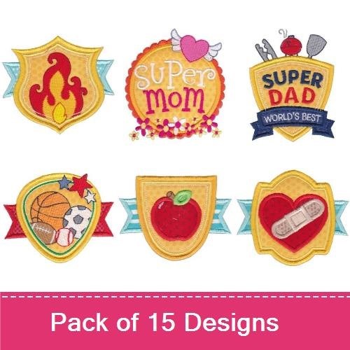 Badge It Applique