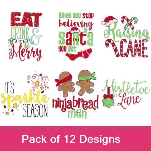 Christmas Sentiments Nine