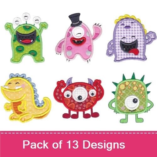 My Monster Applique