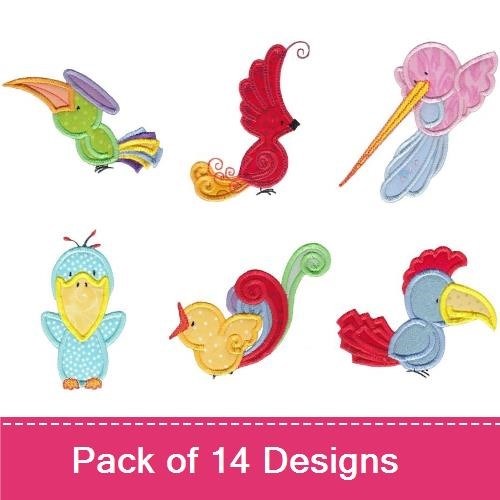 My Friend Bird Applique