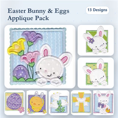 Box Easter Applique