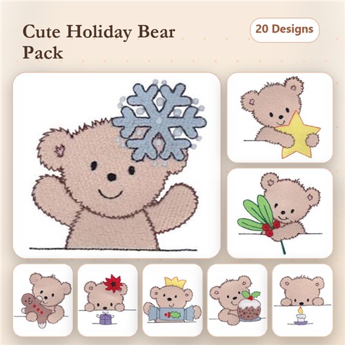 Christmas Cuddle Bear