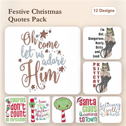Christmas Sentiments Seven
