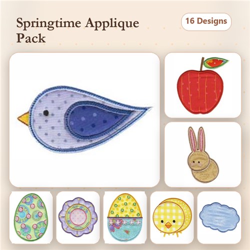 Simply Spring Applique