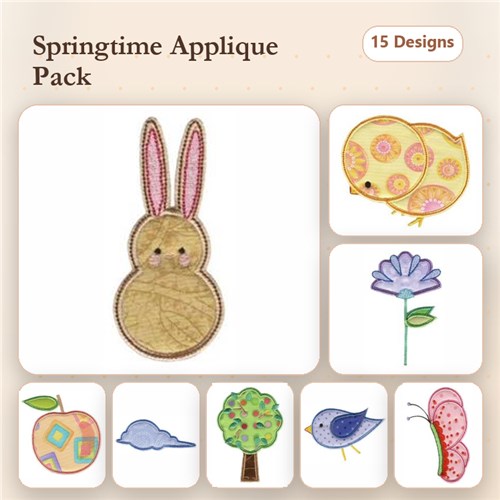 Simply Spring Applique Too