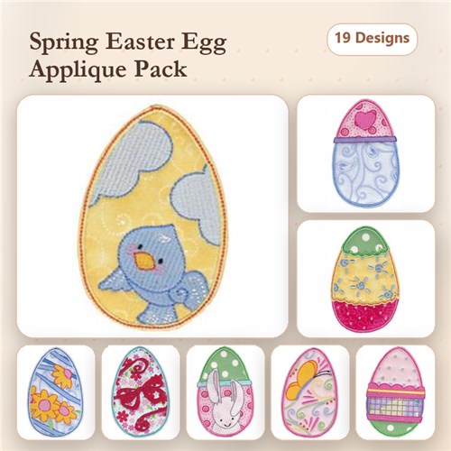 Sweet Eggs Applique