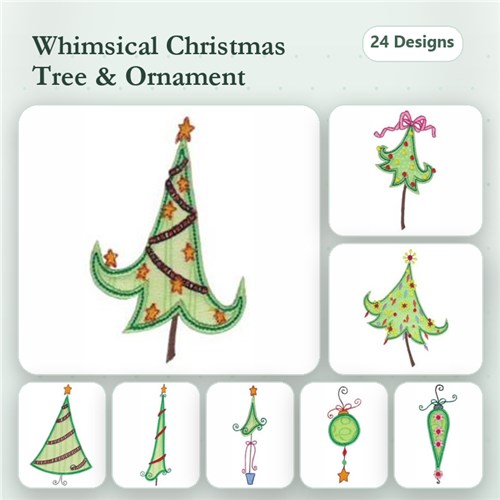 Whimsy Christmas Applique