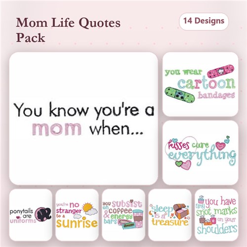 You're A Mom When...