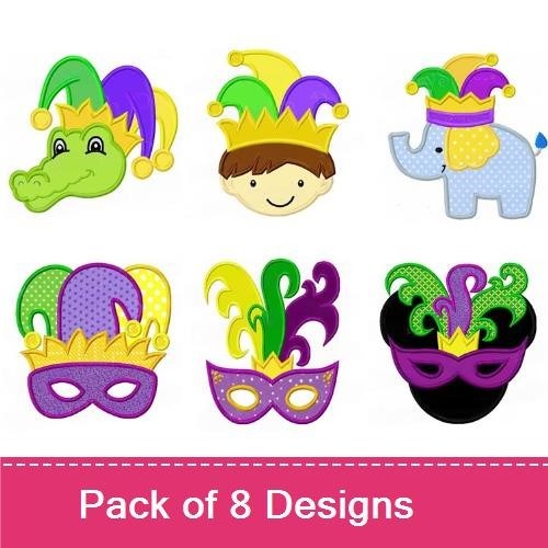 Mardi mask and Hat