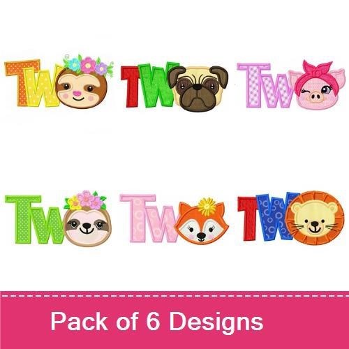 Applique Animals Two