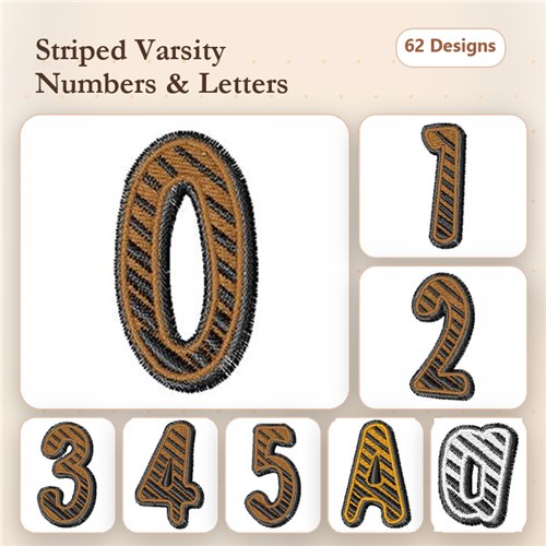 Diagonal Stripe Font