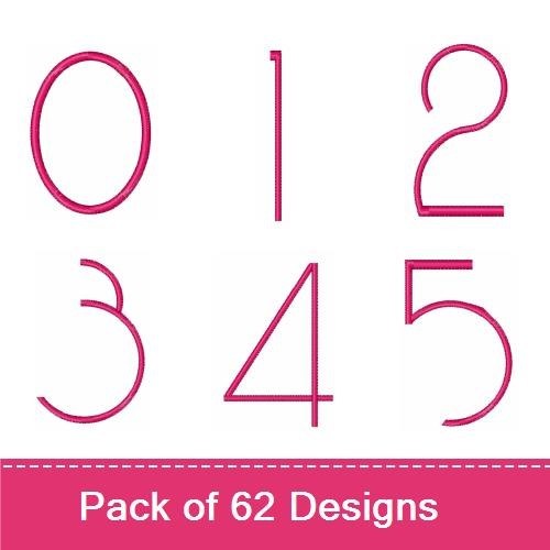 Thin Stencil Font