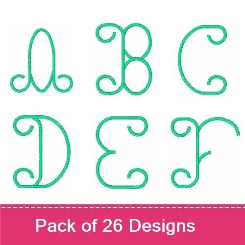 Rollin Stitch Font