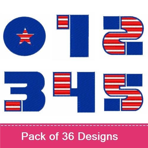 USA Patriotic Font