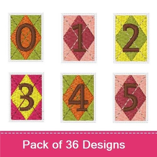 Quilt Diamond Font