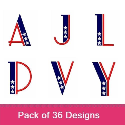 USA Star Font