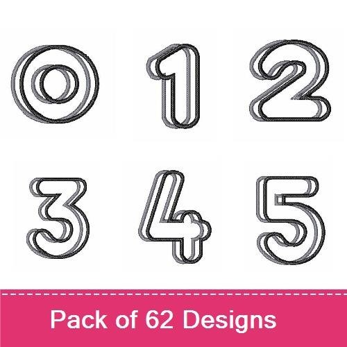 Double Line Font