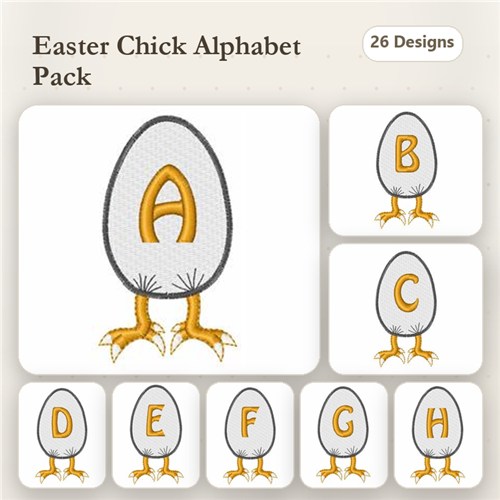 Easter Chick Font