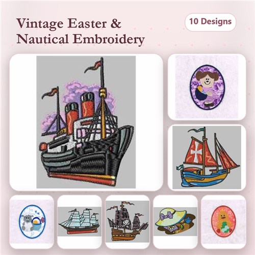 Applique Easter Eggs