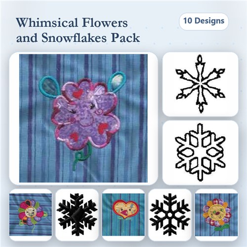 Applique Patchy Flowers