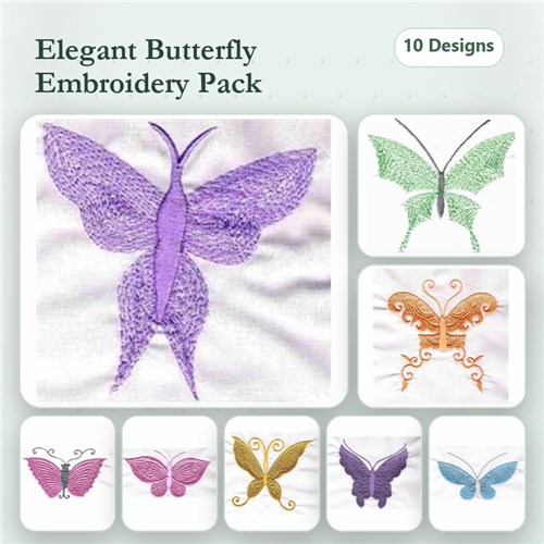 Borderless Butterflies