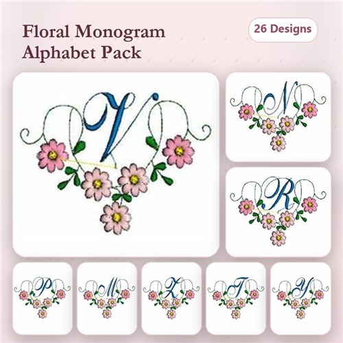 Daisy Monogram
