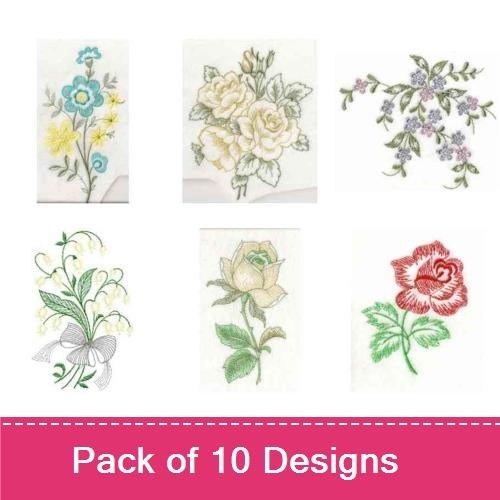 Open Work Florals