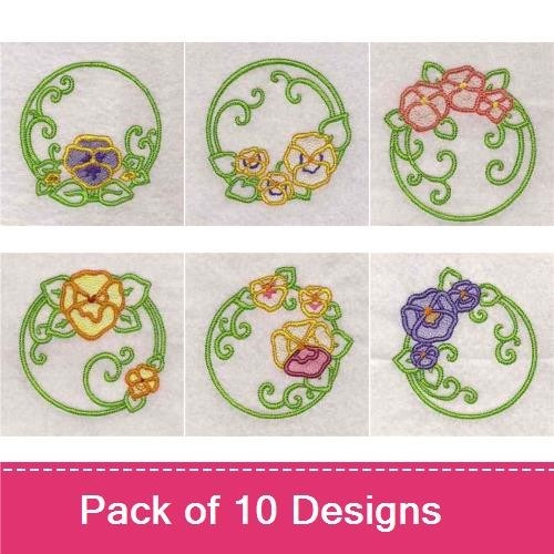 Pansies Circles