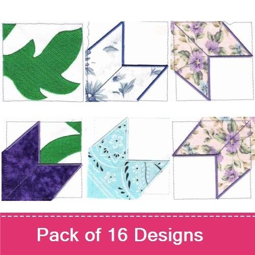Peony Quilt Blocks