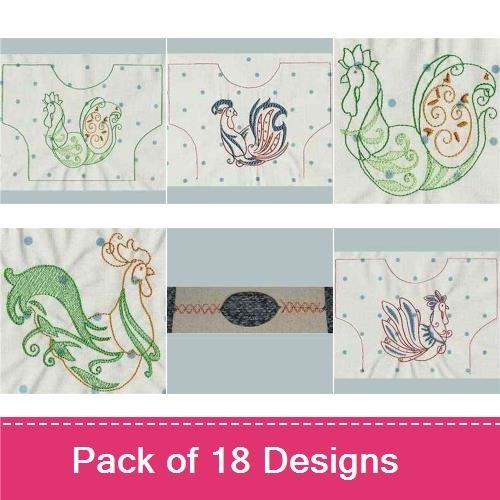 Rooster Top Towel Holders and Designs