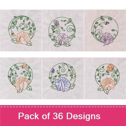 Sweet Pea Quilt Squares