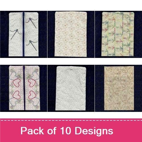 ITH Floral & Heart Zipper Pouch Embroidery Bundle – Floral Zipper Pouch, Heart Zipper Pouch, & More (10 Designs)