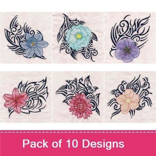 Tribal Flowers