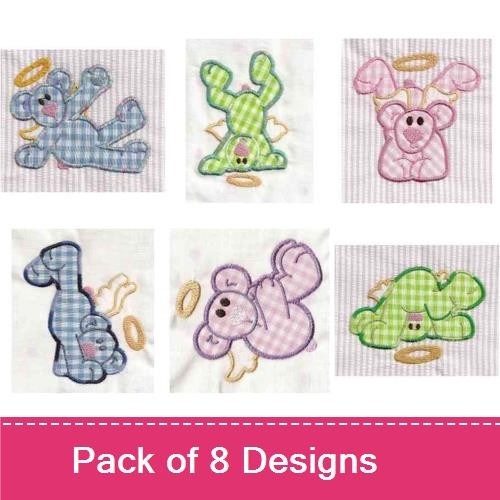 Applique Angel Teddies