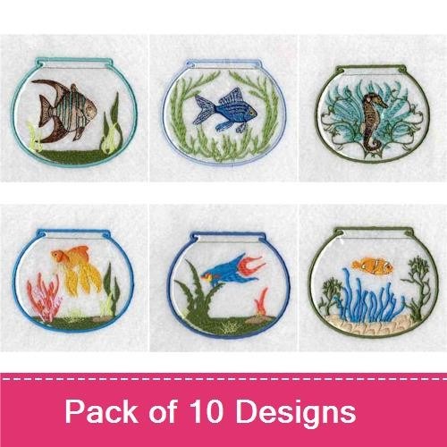 Vinyl Covered Fish Bowls