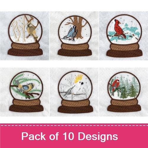 Winter Snow Globes