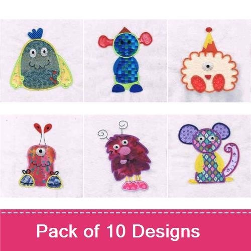 Applique Monsters 3