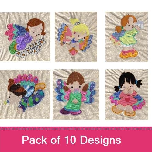 Applique Baby Angels 2