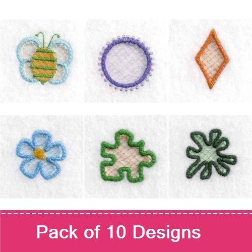 Cute Elephant & Dragon Embroidery Bundle – Cute Elephant with Friends, Pink Dragon, Blue Dragon & More (10 Designs)