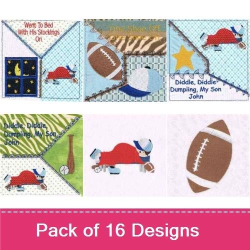 Cartoon Characters Embroidery Bundle – Fun Animated Designs (20 Designs)