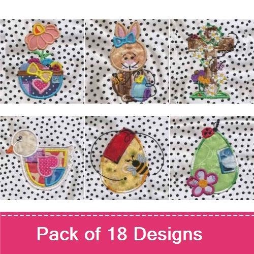Easter Time Applique