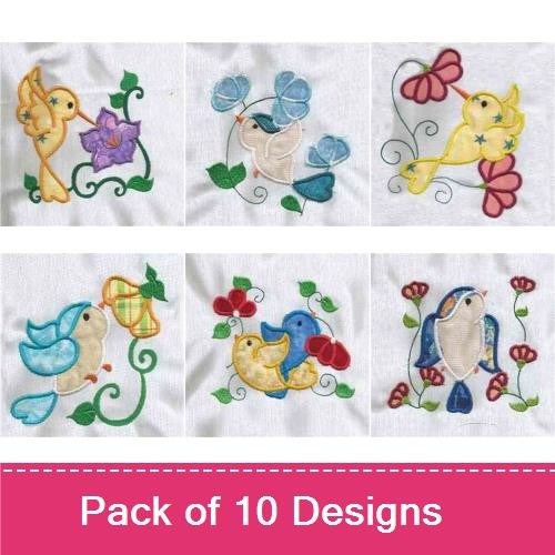 Applique Birds
