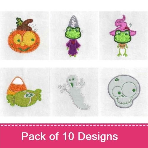 Happy Halloween Applique