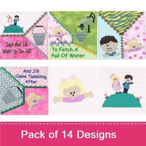 Doll Embroidery Bundle – Crafting and Sewing Fun (8 Designs)