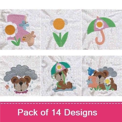 Woodpecker & Squirrel Embroidery Bundle – Cute Animal Designs (10 Designs)