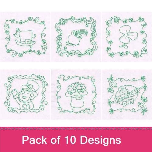 Saint Patricks Day Quilt Blocks