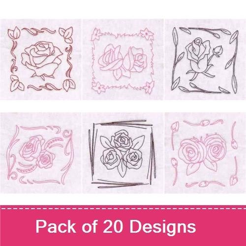 Spring Rose Blocks