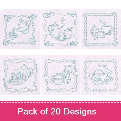 Spring Tea Time Blocks